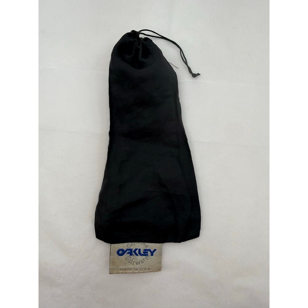 Vintage Oakley Sunglasses Drawstring Storage Bag Made in USA‎ Black